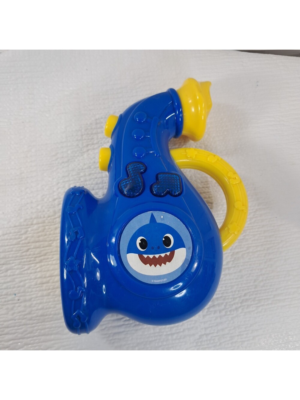 Pinkfong Baby Shark Lights N' Sounds Saxophone blue toy instrument kids toddler